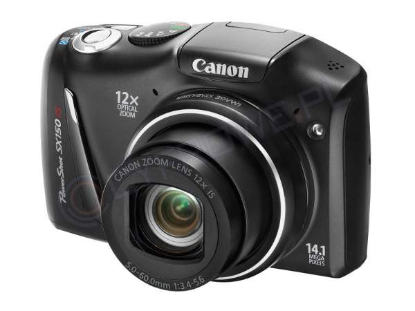 Aparat cyfrowy Canon PowerShot SX150 IS czarny