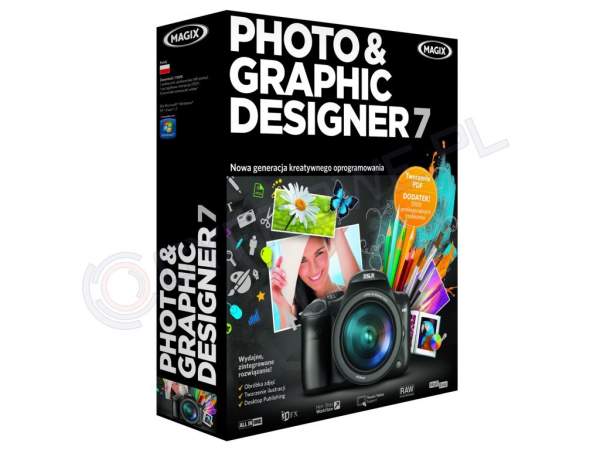 Oprogramowanie MAGIX Photo Graphic Designer 7 PL