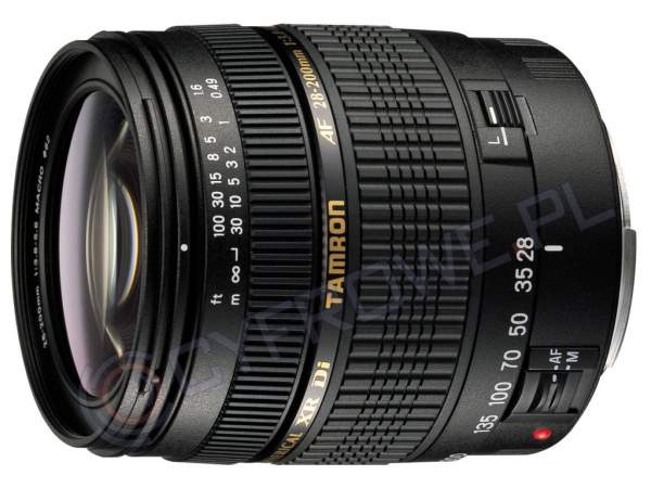 Obiektyw Tamron 28-200 mm f/3.8-f/5.6 XR Di ASL IF Macro / Nikon
