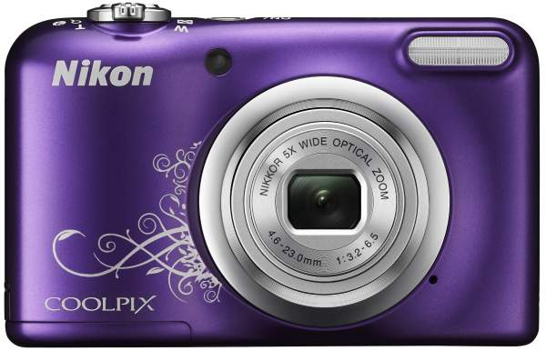 Aparat cyfrowy Nikon COOLPIX A10 fioletowy z ornamentem