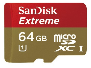 Karta pamięci Sandisk EXTREME microSDXC 64GB UHS-I 45MB/S 