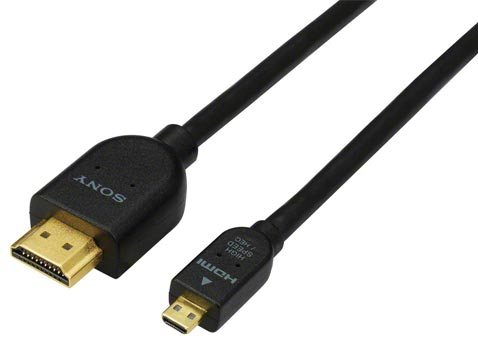 Sony DLC-HEU15 Kabel HDMI - Micro HDMI High speed 1.5m