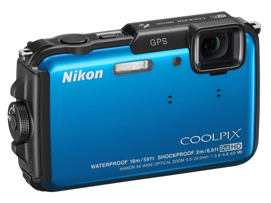 Aparat cyfrowy Nikon Coolpix AW110 niebieski