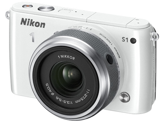 Aparat cyfrowy Nikon 1 S1 + ob. 11-27.5mm biały