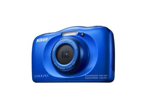 Aparat cyfrowy Nikon Coolpix S33 niebieski