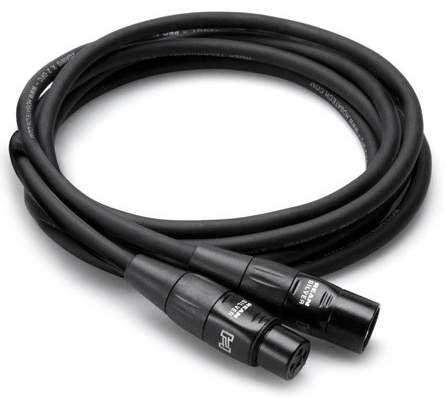 Kabel HOSA mikrofonowy Pro, XLRf - XLRm 7.6m