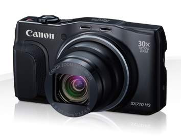 Aparat cyfrowy Canon PowerShot SX710 HS czarny