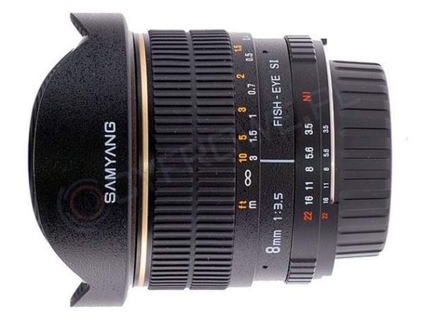 Obiektyw Samyang 8 mm f/3.5 Aspherical IF MC Fish-eye/Canon
