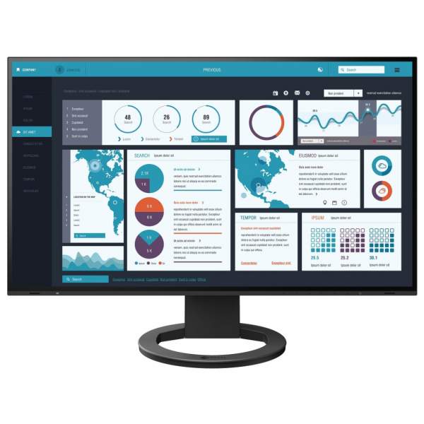 Monitor EIZO FlexScan EV2795-BK czarny
