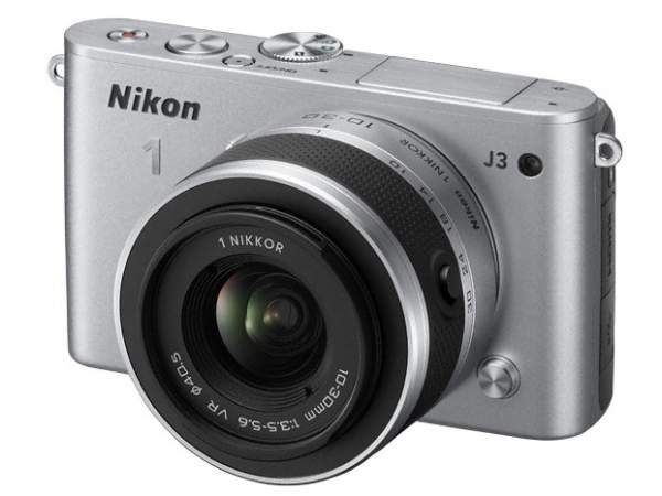 Aparat cyfrowy Nikon 1 J3 + ob. 10-30mm srebrny