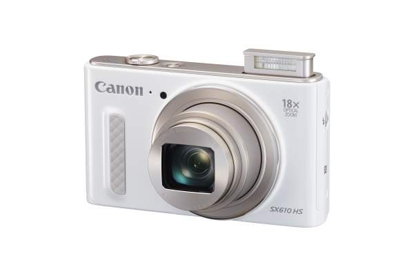 Aparat cyfrowy Canon PowerShot SX610 HS biały