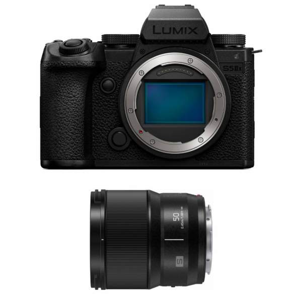 Aparat cyfrowy Panasonic Lumix S5IIX + S 50 mm f/1.8 Wybrane obiektywy do 4400 zł taniej