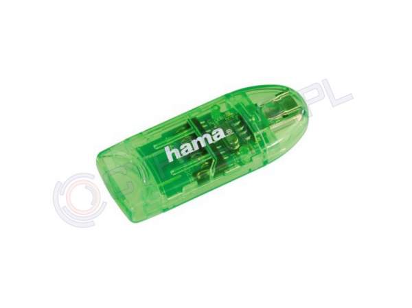 Czytnik Hama USB 2.0 zielony