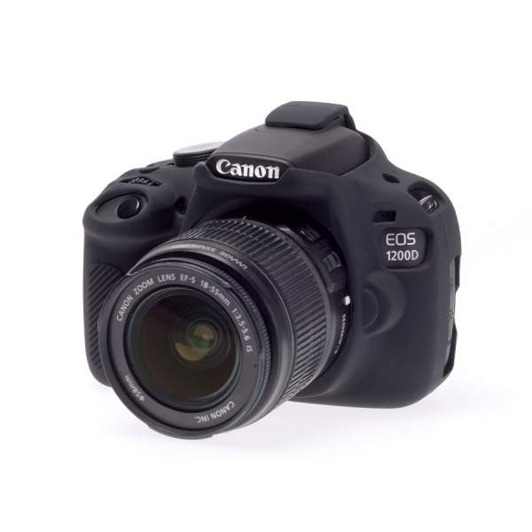 Zbroja EasyCover osłona gumowa dla Canon 1200D/T5 czarna
