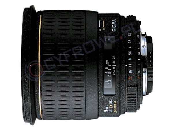 Obiektyw Sigma 24 mm f/1.8 DG EX ASP MACRO / Canon