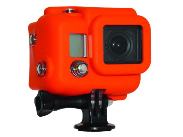 Xsories GoPro Hero 3 pokrowiec silikonowy zakryta pomarańczowy