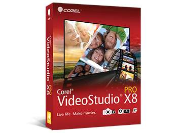 Oprogramowanie Corel VideoStudio Pro X8 ML Mini BOX