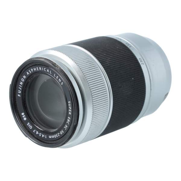 Obiektyw UŻYWANY FujiFilm Fujinon XC 50-230 mm f/4.5-6.7 OIS II srebrny s.n 34M12639