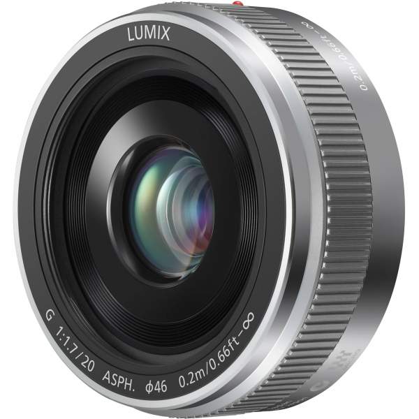 Obiektyw Panasonic LUMIX G 20 mm f/1.7 II ASPH srebrny