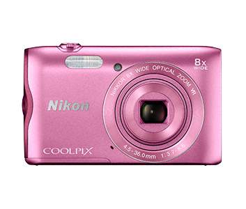 Aparat cyfrowy Nikon COOLPIX A300 różowy
