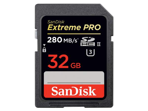 Karta pamięci Sandisk SDHC EXTREME PRO 32 GB 280MB/s  UHS-II