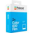 Polaroid do aparatu serii 600 kolor - białe ramki - 16 szt.