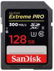 Sandisk SDXC 128 GB EXTREME PRO 300 MB/s C10 UHS-II