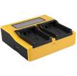 Patona dual LCD USB VBN130 VBN130E