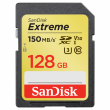 Sandisk SDXC EXTREME 128GB 150MB/s V30 UHS-I U3