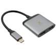 Xtorm Adapter USB-C Hub 2x HDMI szary