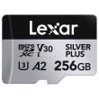 Lexar microSDXC Professional SILVER Plus UHS-I/U3/A2/4K V30 256GB