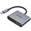Unitek USB-C HDMI 4K@60Hz i VGA FullHD