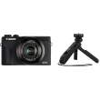 Canon PowerShot G7 X Mark III, czarny + uchwyt statywowy Canon HG-100TBR - zestaw dla vlogerów i blogerów 
