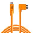 Tethertools KABEL USB-C to 3.0 Micro- B Right Angle 4,60m pomarańczowy (CUC3315R-ORG)