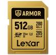 Lexar SDXC ARMOR Gold UHS-II U3, Stainless Steel, IP68 R280/W210,1TB V60