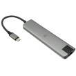Xtorm Adapter USB-C Hub 7-in-1 (pleciony kabel) szary XXWH07 
