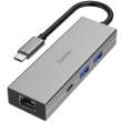 Hama Multiport  USB-C 2xUSB-A 3.2, 1xTYP-C, 1xLAN
