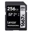 Lexar 256GB 1667x UHS-II U3 V60