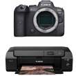 Canon zestaw EOS R6 + Drukarka Canon imagePROGRAF PRO-300, format A3+ 