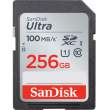 Sandisk SDXC 256 GB ULTRA 100 MB/s C10 UHS-I