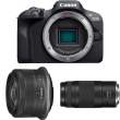 Canon EOS R100 + RF-S 18-45 mm f/4.5-6.3 IS STM + RF 75-300mm F4-5.6