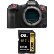 Canon EOS R5C + karta pamięci Lexar Professional 2000x SDXC 128GB UHS-II V90