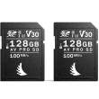 AngelBird AV PRO SD 128GB V30 Fujifilm 2 PACK new