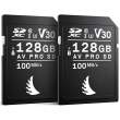AngelBird AV PRO SD 128GB V30 Canon 2 PACK