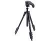 Manfrotto COMPACT ACTION, 5 sekcji, aluminiowy, głowica hybrydowa - czarny 