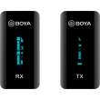 BOYA zestaw bezprzewodowy BY-XM6-S2 system mikrofonów bezprzewodowych 2,4 GHz 1+2