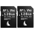 Karta pamięci AngelBird AV PRO SD MK2 128GB V90 Canon 2 PACK Przód