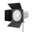  Lampy wideo akcesoria do lamp GlareOne Pro Barndoor Kit Przód