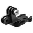  Kamery sportowe mocowania i uchwyty Telesin Podwójne mocowanie typu J-Hook do kamer sportowych (GP-MTB-T02-BK) Tył