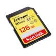 Karta pamięci Sandisk SDXC 128 GB EXTREME 90MB/s Video Speed Class V30 U3 UHS-I Tył